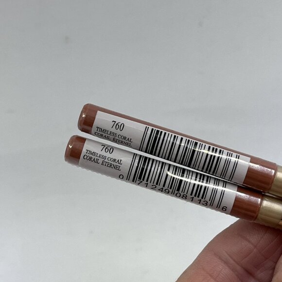 Loreal Paris Makeup Colour Riche Vitamin E Lip Liner Timeless Coral 760 Lot 2 - Picture 3 of 5